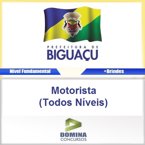 Apostila Biguaçu SC 2016 Motorista Todos os Níveis PDF