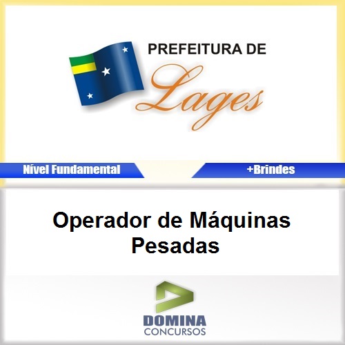 Apostila Lages SC 2016 Operador Máquinas Pesadas PDF