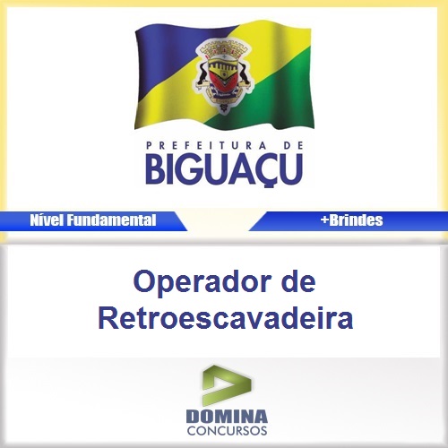 Apostila Biguaçu SC Operador de Retroescavadeira PDF