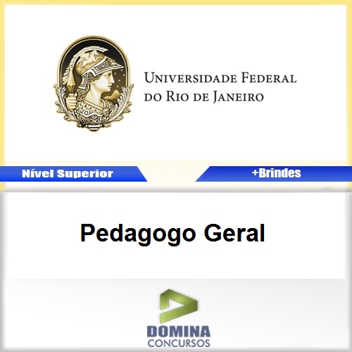 Apostila Concurso UFRJ 2016 Pedagogo Geral PDF