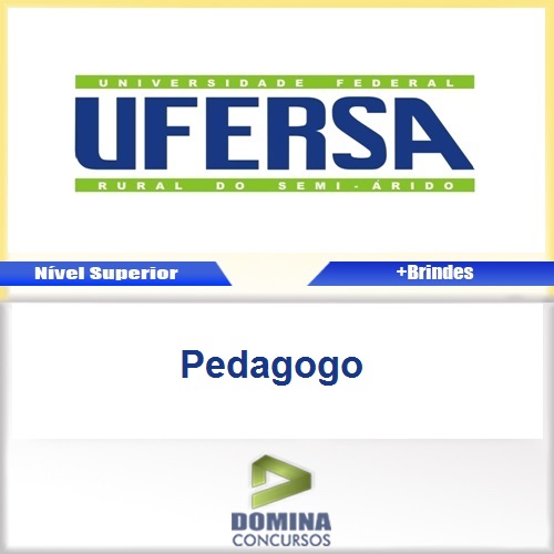 Apostila Concurso UFERSA RN 2016 Pedagogo PDF