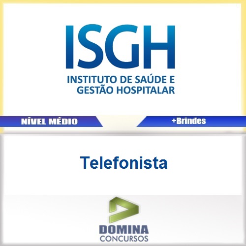 Apostila Concurso ISGH CE 2016 Telefonista PDF