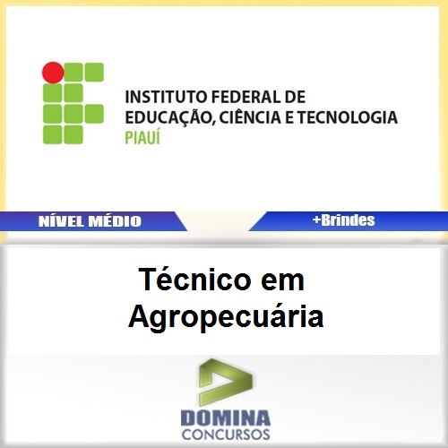Apostila Concurso IFPI Técnico em Agropecuária PDF