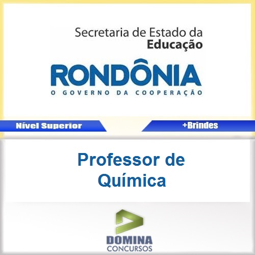 Apostila SEDUC RO 2016 Professor de Quimica PDF