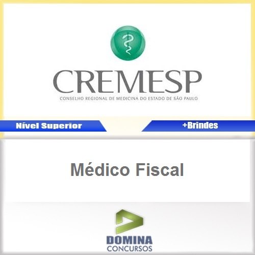 Apostila Concurso CREMESP 2016 Medico Fiscal PDF