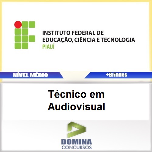 Apostila Concurso IFPI Técnico em Audiovisual PDF
