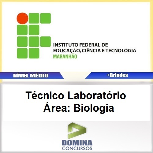 Apostila IFMA Tecnico Laboratorio Area Biologia PDF