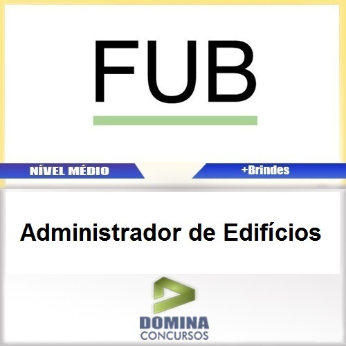 Apostila FUB Brasilia Administrador de Edifícios PDF