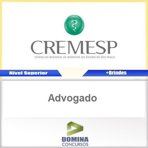Apostila Concurso CREMESP 2016 Advogado PDF