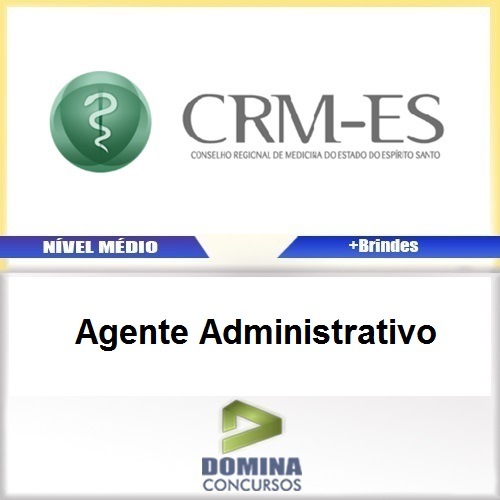 Apostila Concurso CRM ES Agente Administrativo PDF