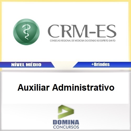 Apostila Concurso CRM ES Auxiliar Administrativo PDF