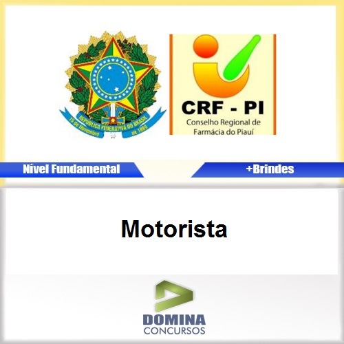 Apostila Concurso CRF PI 2016 Motorista PDF
