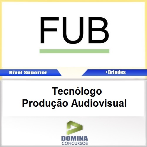 Apostila FUB Brasilia Tec Produção Audiovisual PDF