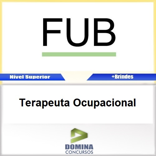 Apostila FUB Brasilia 2016 Terapeuta Ocupacional PDF
