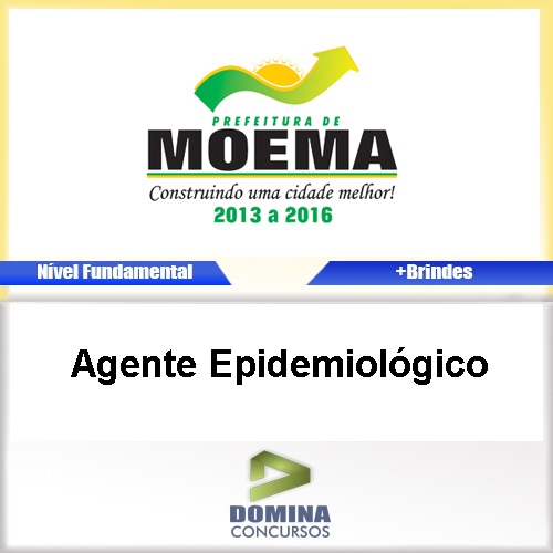 Apostila Moema MG 2017 Agente Epidemiologico PDF