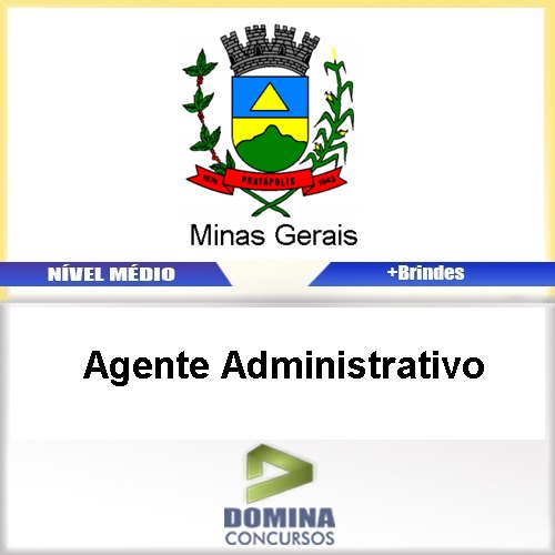 Apostila Pratapolis MG 2016 Agente Administrativo PDF