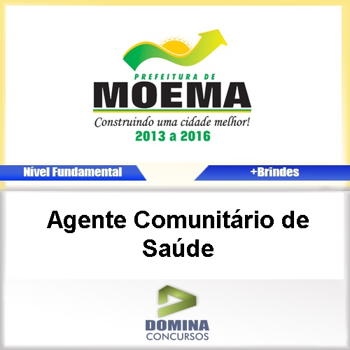 Apostila Moema MG Agente Comunitario de Saude PDF