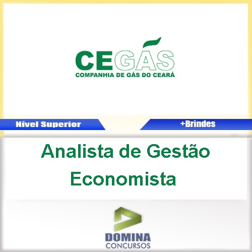 Apostila Cegás 2016 Analista Gestão Economista PDF