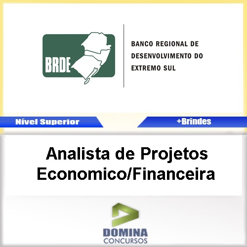 Apostila BRDE 2017 Analista Economico Financeira PDF