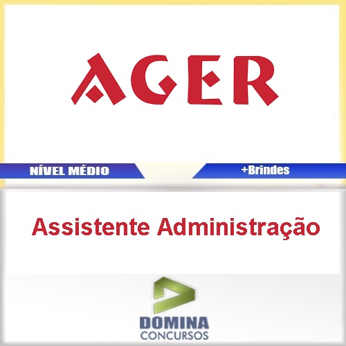 Apostila AGEM 2016 Assistente Administrativo PDF