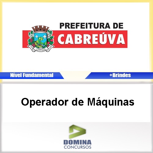 Apostila Cabreuva SP 2017 Operador de Maquinas PDF