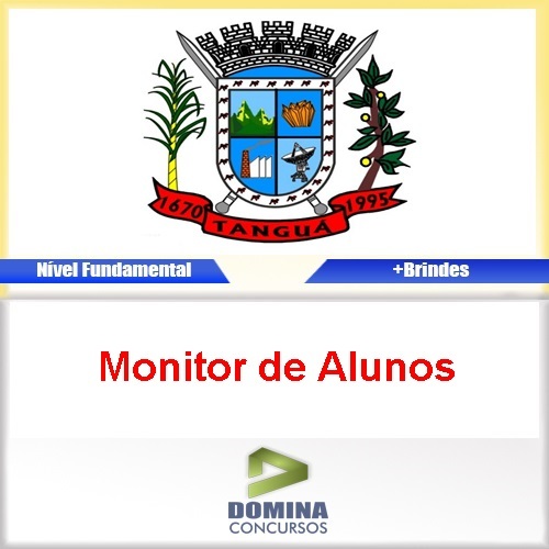 Apostila Concurso Tangua RJ 2016 Monitor de Alunos