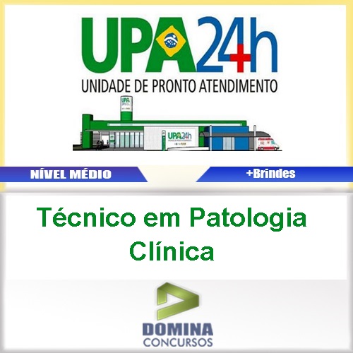 Apostila UPA CS 2016 Técnico em Patologia Clínica PDF