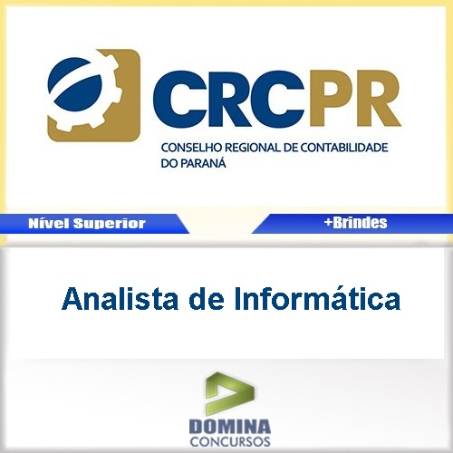 Apostila CRC PR 2017 Analista de Informática PDF