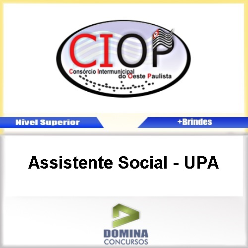 Apostila CIOP Presidente Prudente Assistente Social UPA
