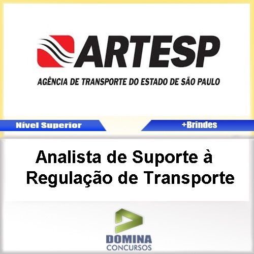 Apostila ARTESP 2017 Analista Regulação Transporte