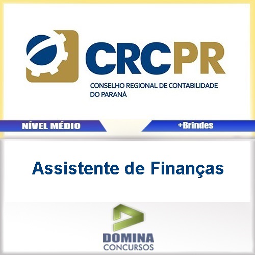 Apostila CRC PR 2017 Assistente de Finanças PDF