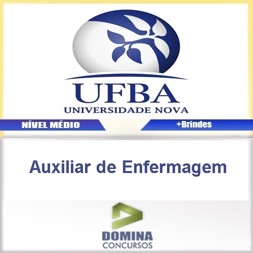 Apostila Concurso UFBA 2017 Auxiliar de Enfermagem