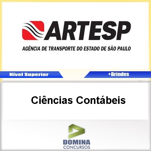 Apostila Concurso ARTESP 2017 Ciências Contábeis