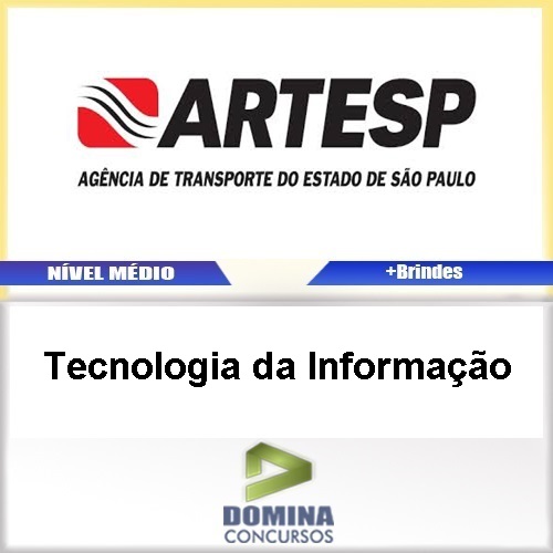 Apostila ARTESP 2017 Tecnologia da Informação