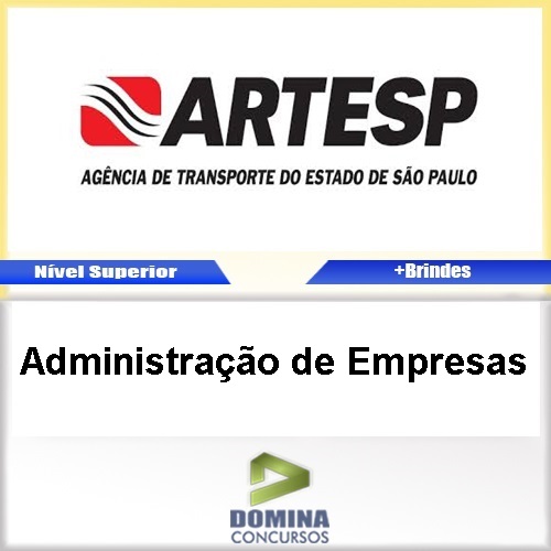 Apostila ARTESP 2017 Administração de Empresas