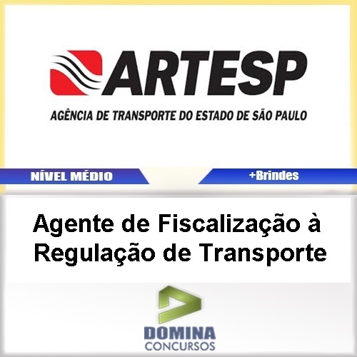 Apostila ARTESP Agente Fiscalização de Transporte