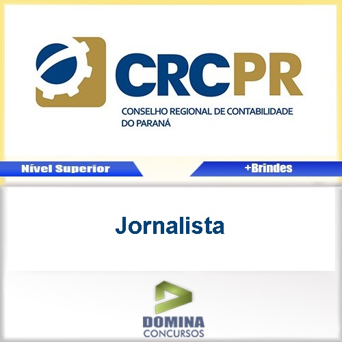 Apostila Concurso CRC PR 2017 Jornalista PDF