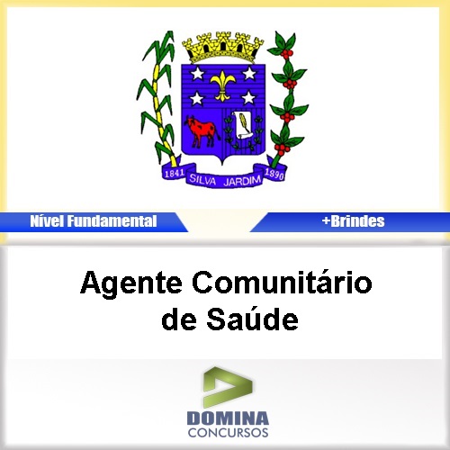 Apostila Silva Jardim RJ 2017 Agente Comunitário Saúde