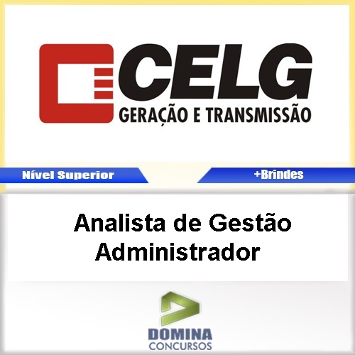 Apostila CELG GT 2017 Analista Gestão Administrador