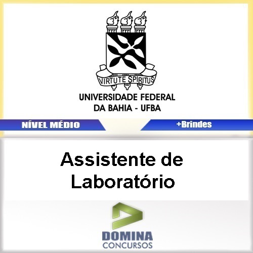 Apostila UFBA 2017 Assistente de Laboratório
