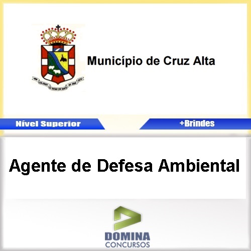 Apostila Cruz Alta RS 2017 Agente de Defesa Ambiental