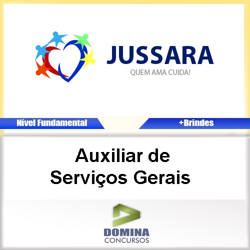 Apostila Jussara PR 2017 Auxiliar de Serviços Gerais