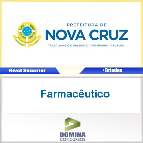 Apostila Concurso Nova Cruz RN 2017 Farmacêutico