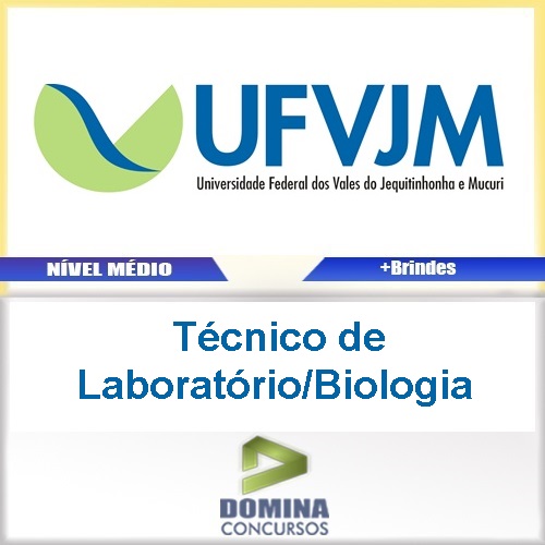 Apostila UFVJM MG 2017 Técnico de Laboratório Biologia
