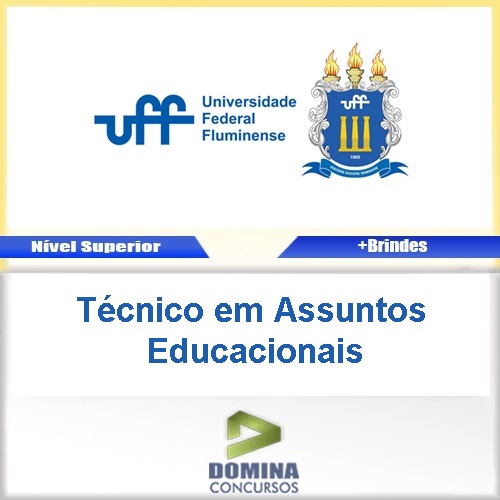 Apostila UFF 2017 Técnico em Assuntos Educacionais