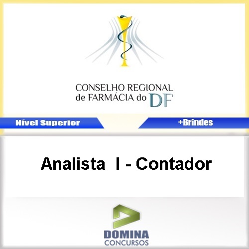 Apostila Concurso CRF DF 2017 Analista I Contador