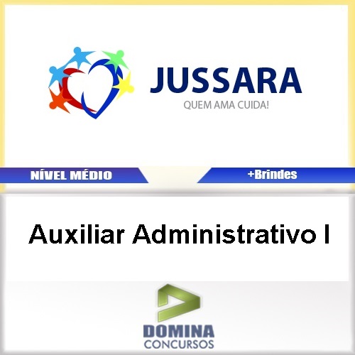 Apostila Jussara PR 2017 Auxiliar Administrativo I