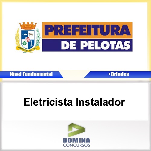 Apostila Concurso Pelotas RS 2017 Eletricista Instalador