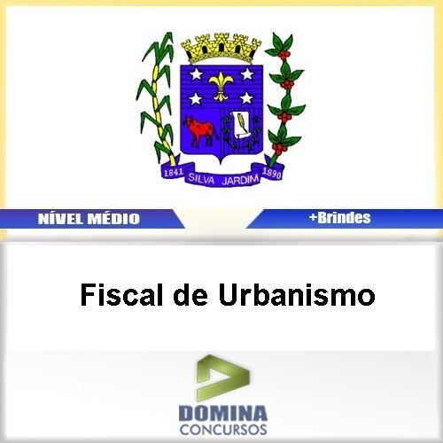 Apostila Silva Jardim RJ 2017 Fiscal de Urbanismo