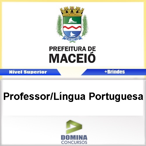 Apostila Maceió AL 2017 Professor Língua Portuguesa